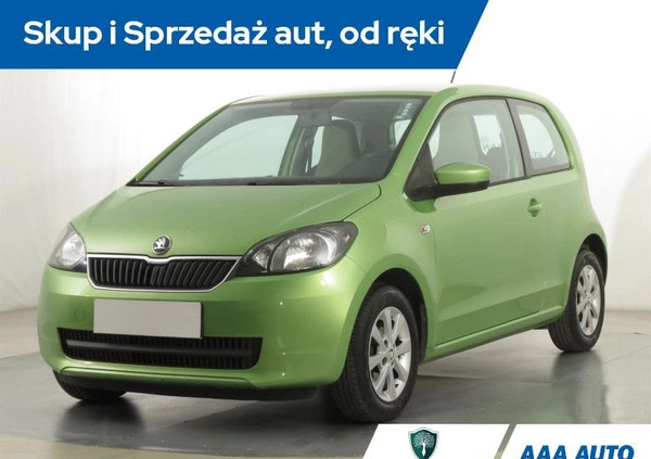 Skoda Citigo cena 19000 przebieg: 194087, rok produkcji 2013 z Darłowo małe 121